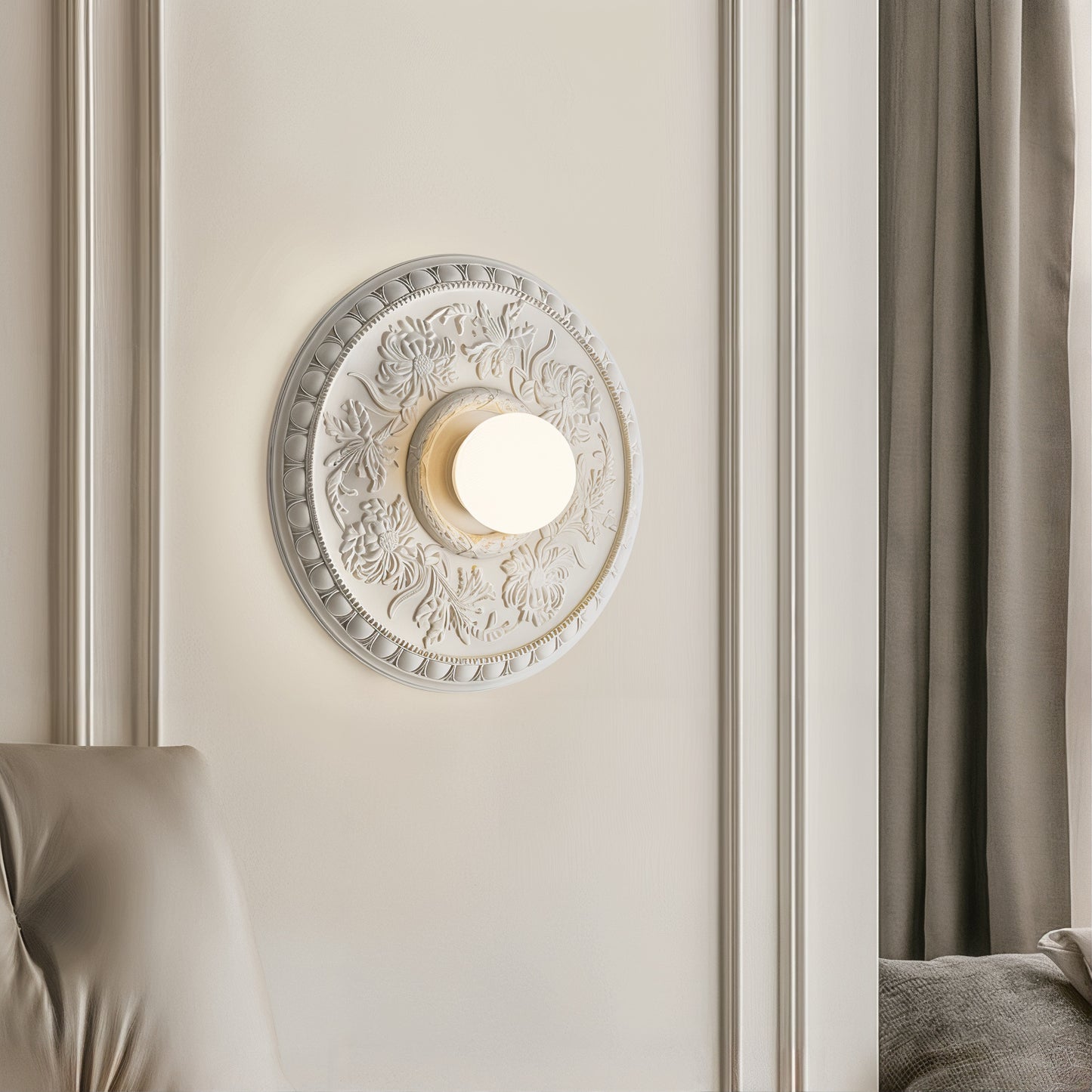 Vintage Floral Wall Sconce - Modefinity