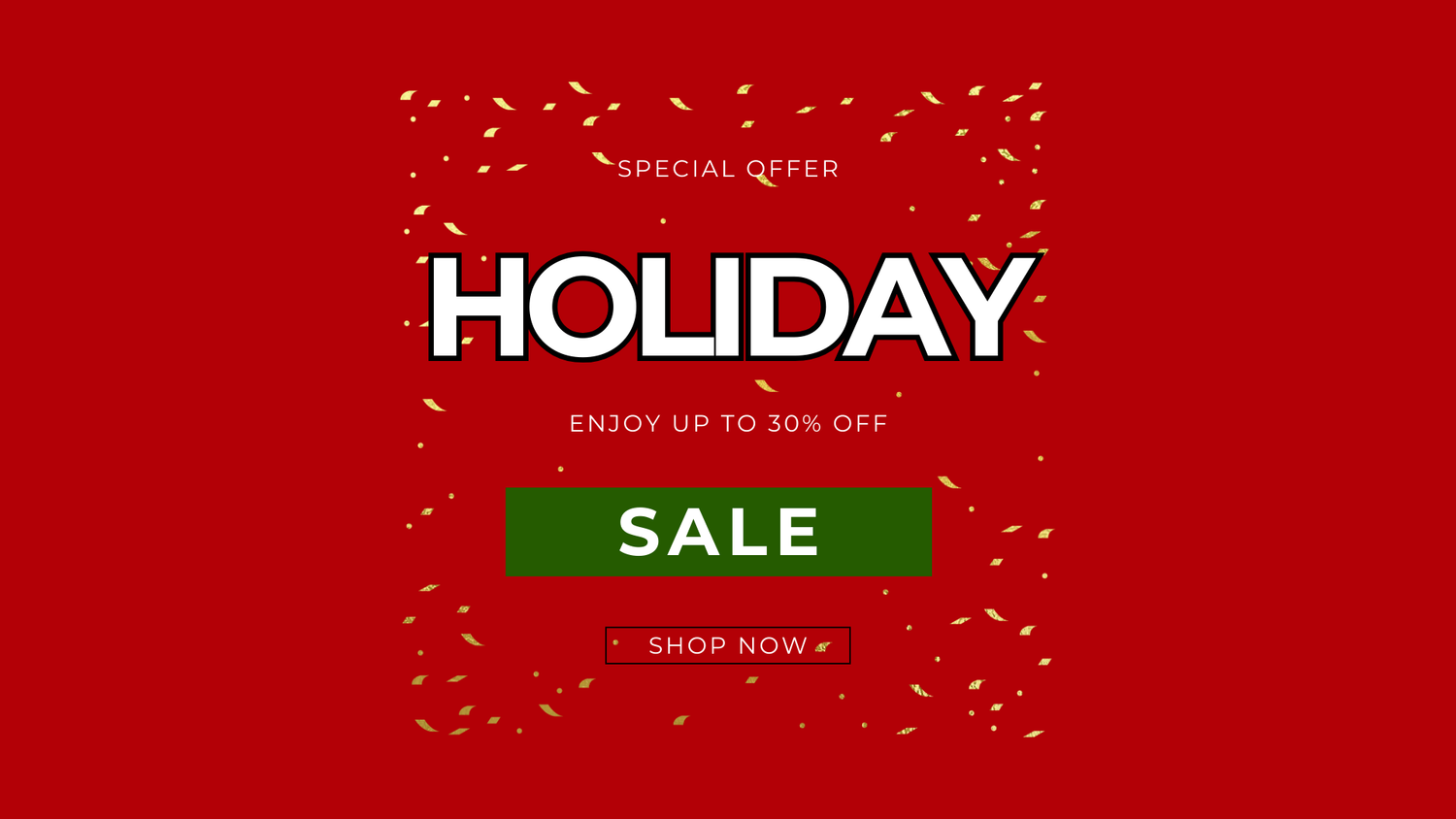 HOLIDAY SALES