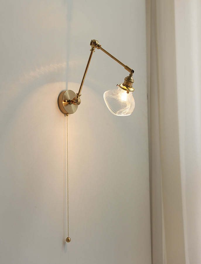 Glass Swing Arm Wall Light - 208SAL - Modefinity