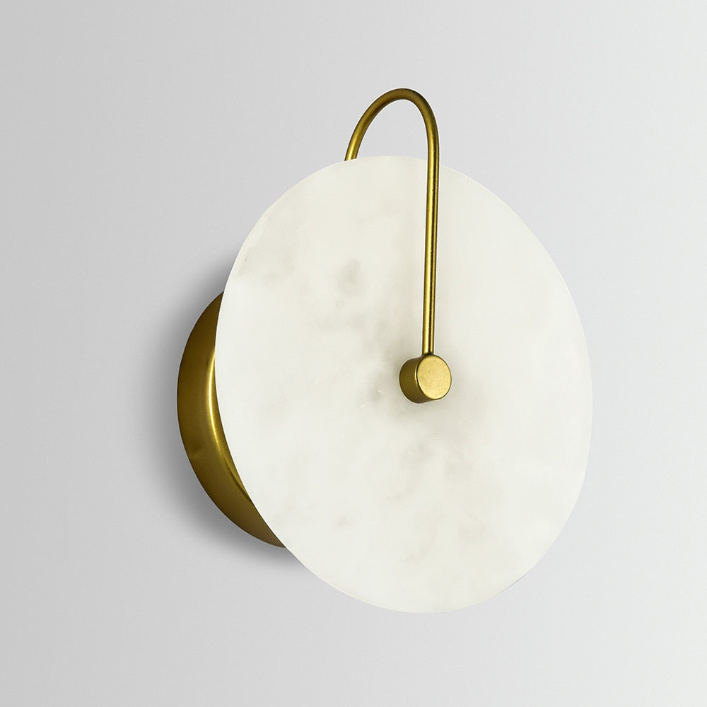 Marble Brass Wall Sconce - 209MWL