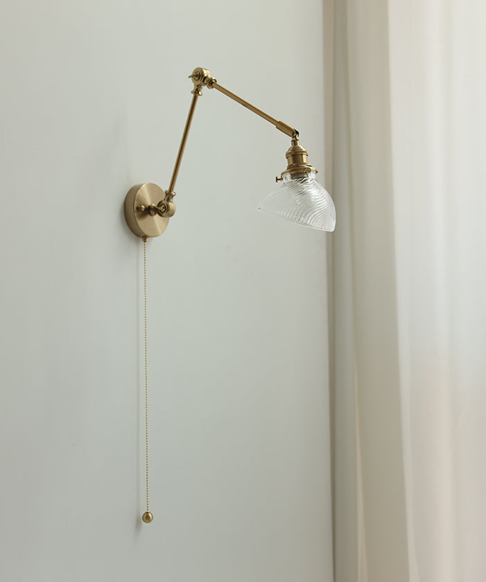 Glass Swing Arm Wall Light - 208SAL - Modefinity