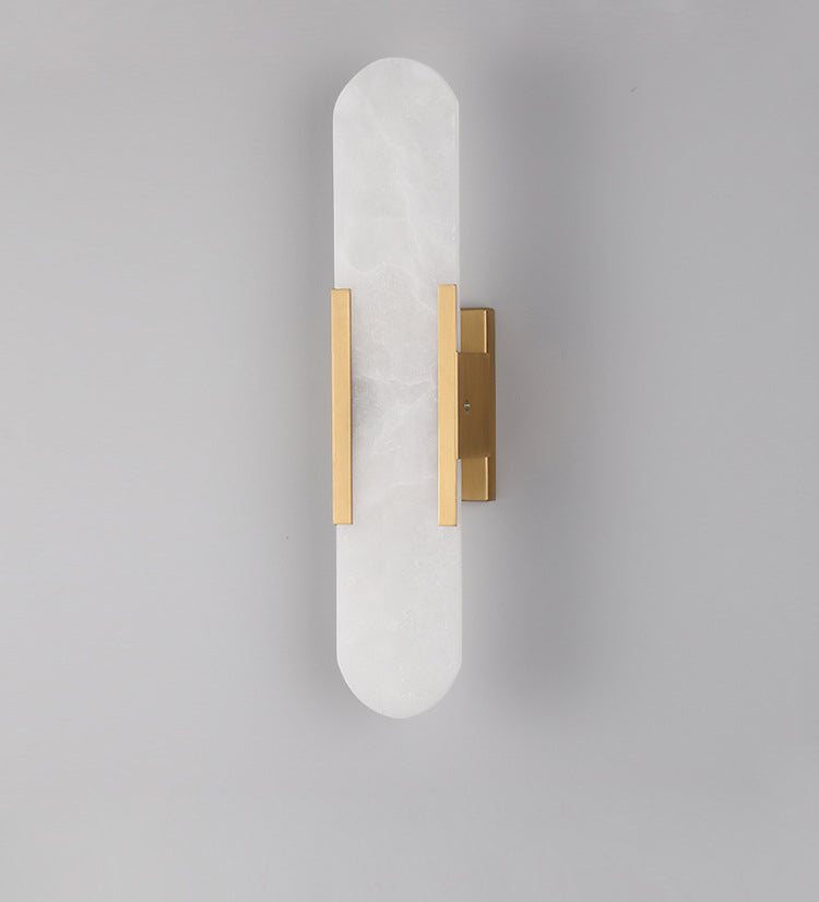 Marble Brass Wall Sconce - 210MWL - Modefinity