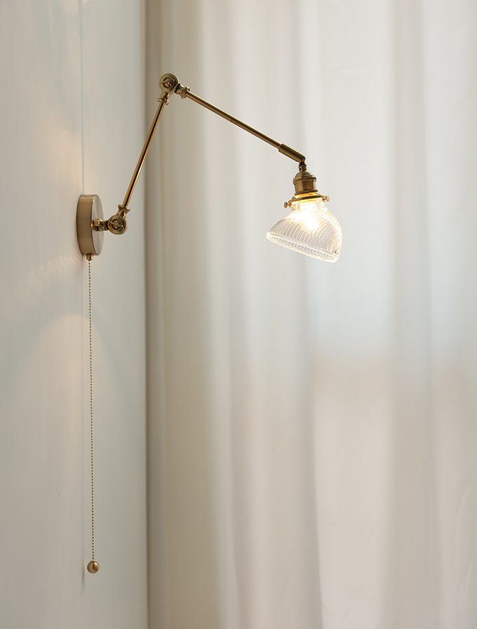 Glass Swing Arm Wall Light - 208SAL - Modefinity