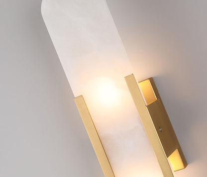 Marble Brass Wall Sconce - 210MWL - Modefinity