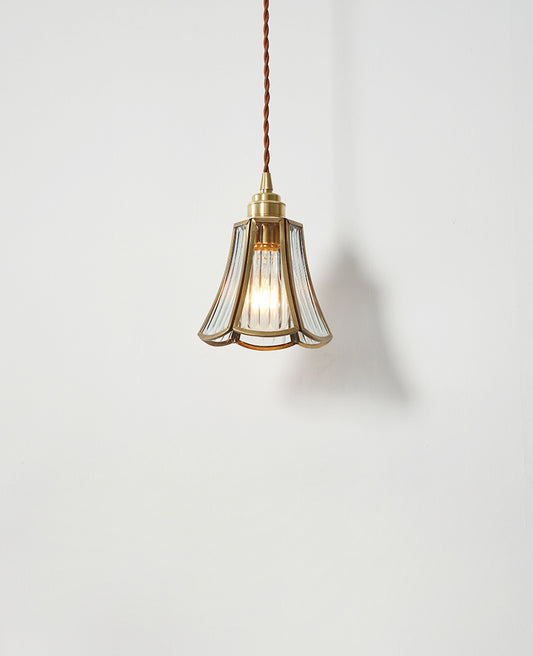 Brass Glass Pendant Light - 237GPL - Modefinity