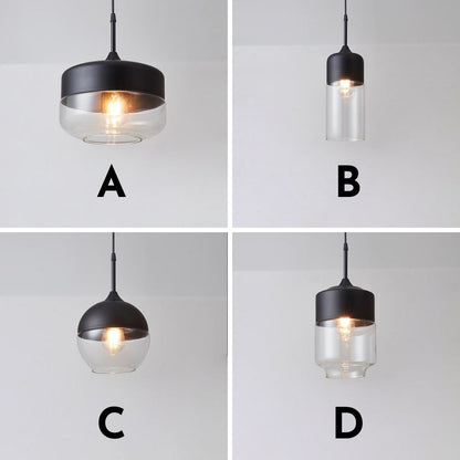 Black and White Pendant Light - 245GPL - Modefinity