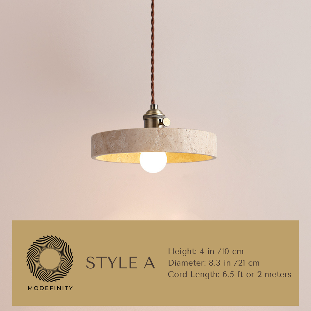 Cave Stone Pendant Light (BRONZE) - Modefinity