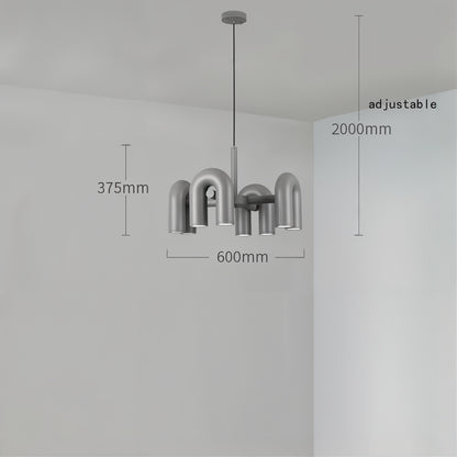 U-shaped Art Pendant Lamp for Home Decor - Modefinity