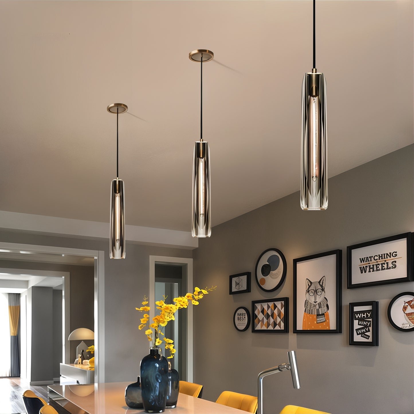 Contemporary Extra Pendant Light - Modefinity