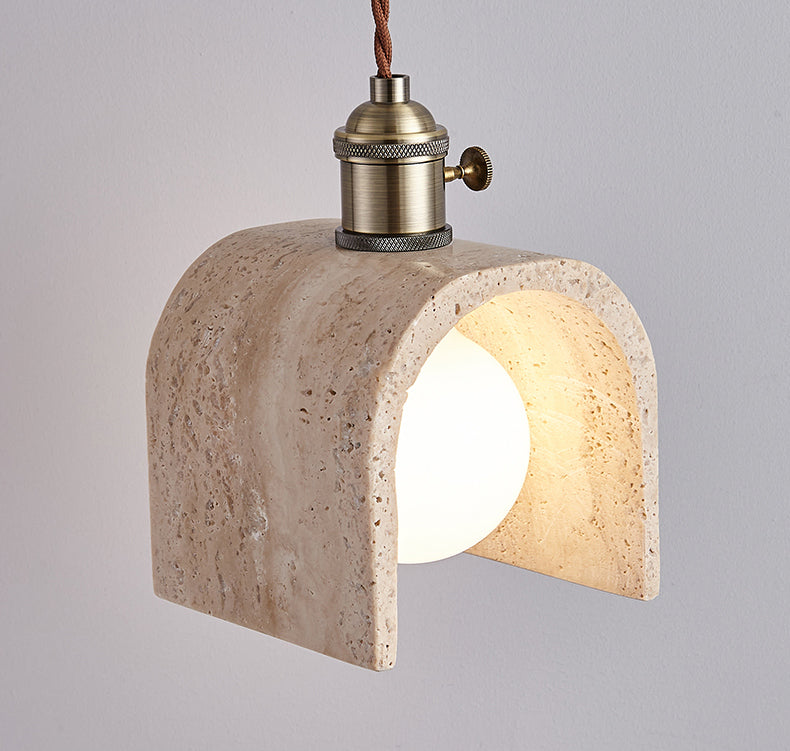 Cave Stone Pendant Light (BRONZE) - Modefinity