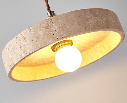 Cave Stone Pendant Light (BRASS) - Modefinity