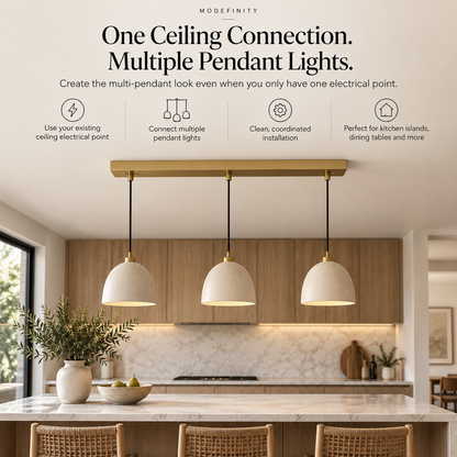 Multi-Light Ceiling Plate for Pendant Lights