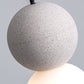 Gray Globe Cement Pendant Light - 111CM - Modefinity
