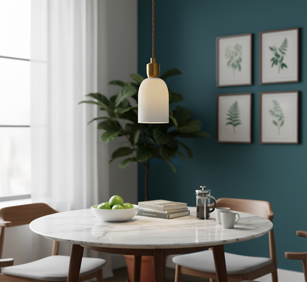 Japandi Style Ceramic Pendant Light - 201CPL - Modefinity