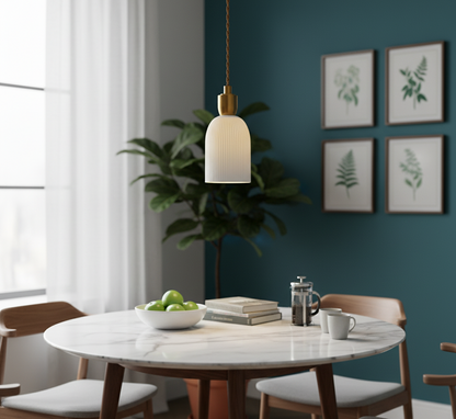 Japandi Style Ceramic Pendant Light - 201CPL - Modefinity