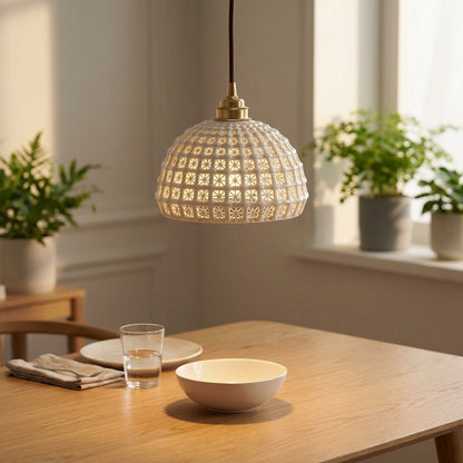 Braided Ceramic Pendant Light - 205CPL - Modefinity