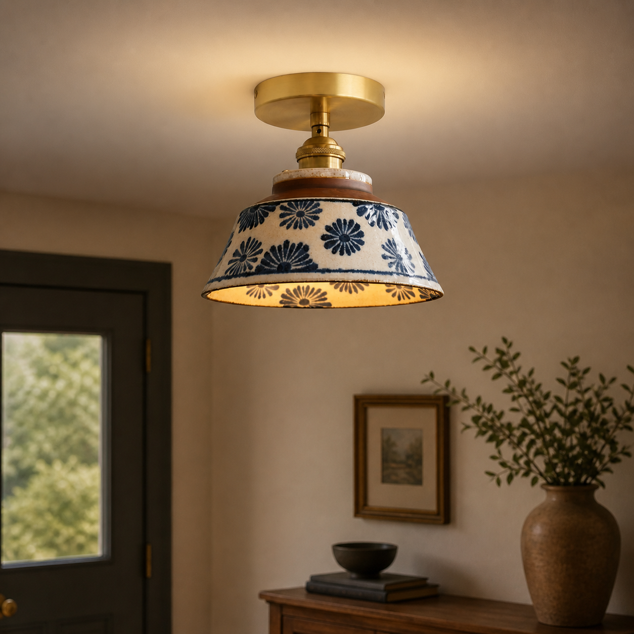 Handcrafted Ceramic Pendant Light - Modefinity