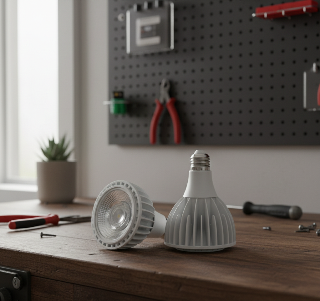 LED Grow Light Bulb for Indoor Plants — Full Spectrum Grow Lamp for Seedlings & Vegetables