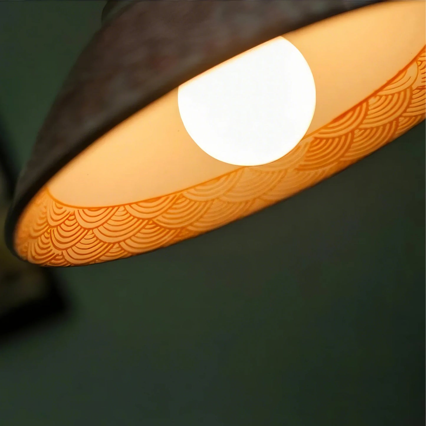 Hand-Painted Ceramic Pendant Light - Modefinity