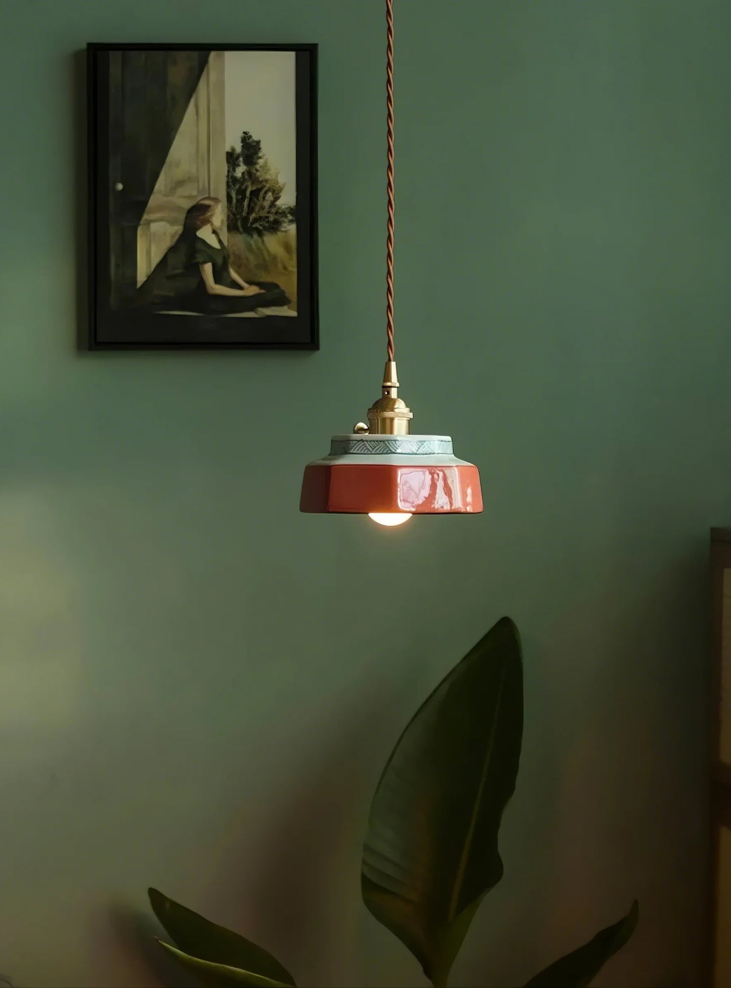 Handcrafted Ceramic Pendant Light - Modefinity