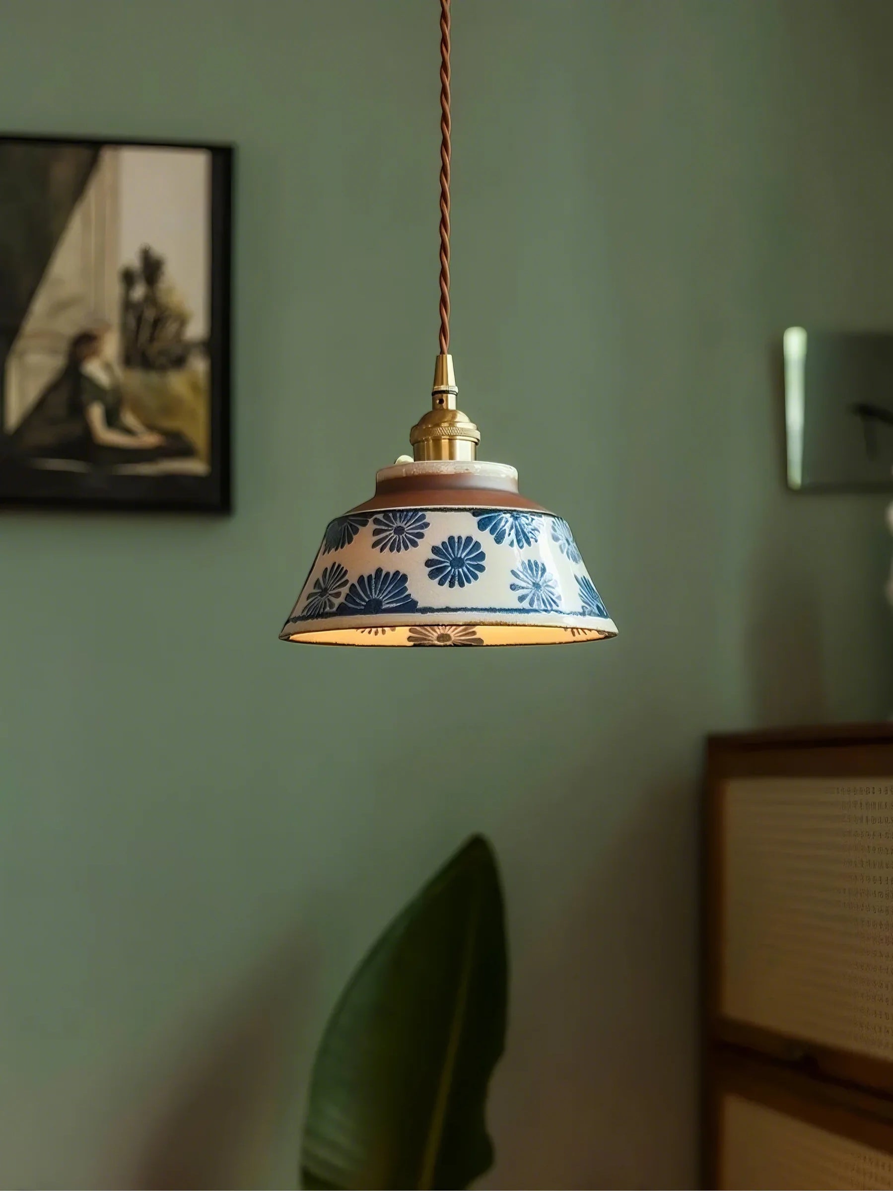 Handcrafted Ceramic Pendant Light - Modefinity