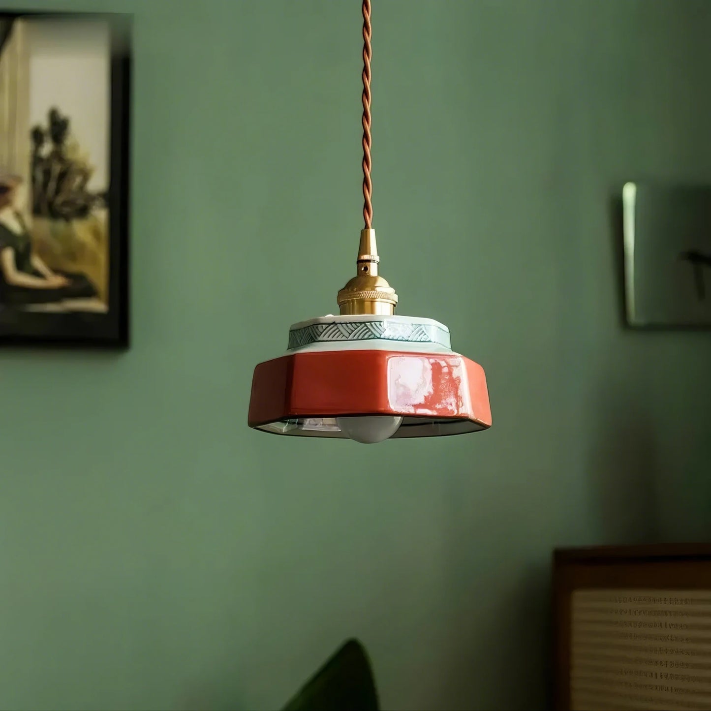 Handcrafted Ceramic Pendant Light - Modefinity