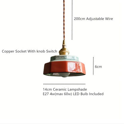 Handcrafted Ceramic Pendant Light - Modefinity