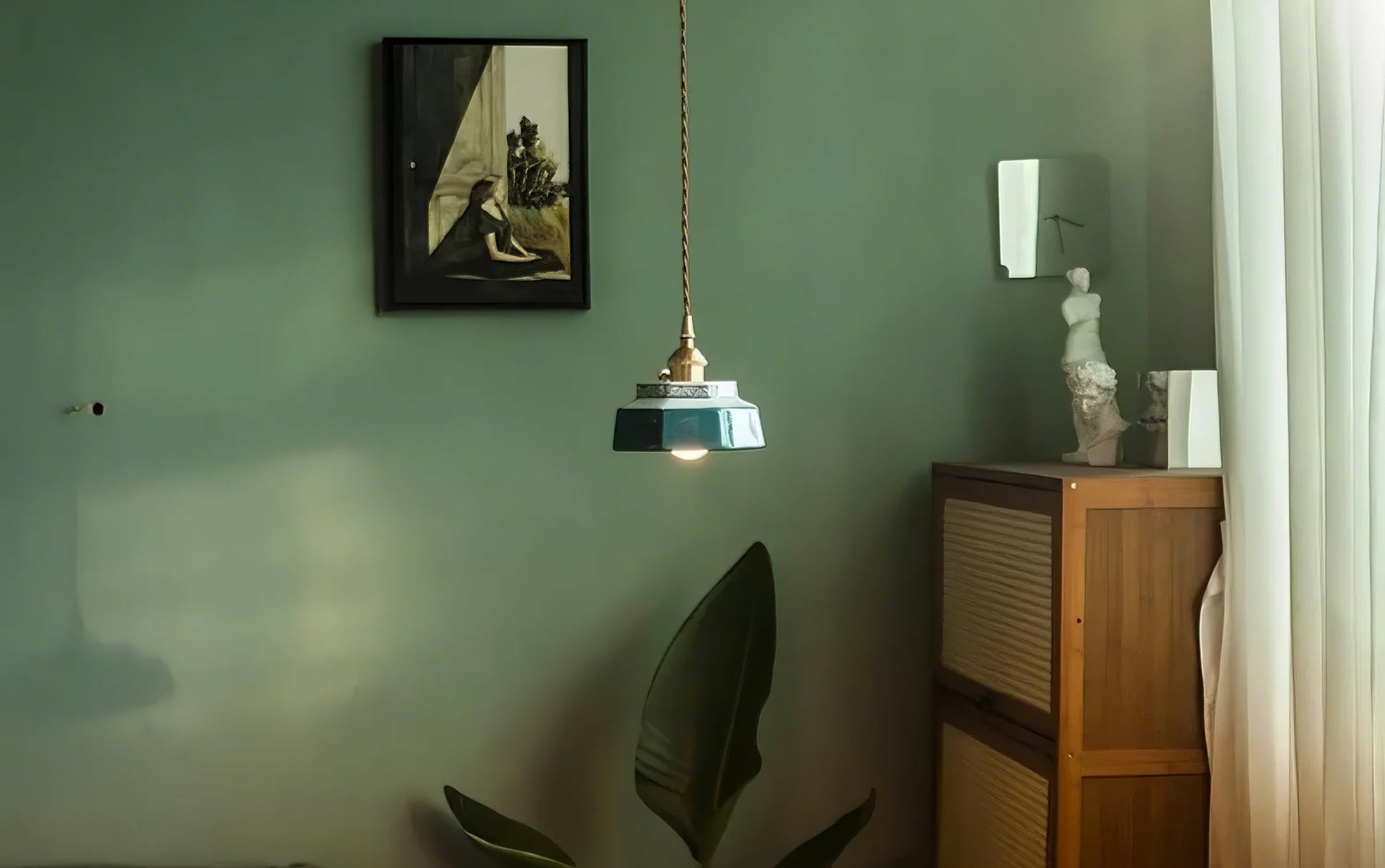 Handcrafted Ceramic Pendant Light - Modefinity