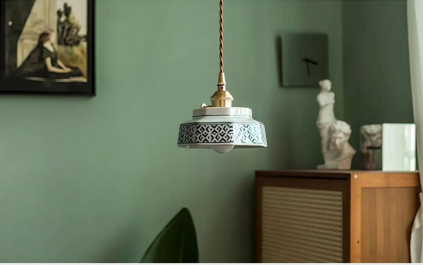 Handcrafted Ceramic Pendant Light - Modefinity