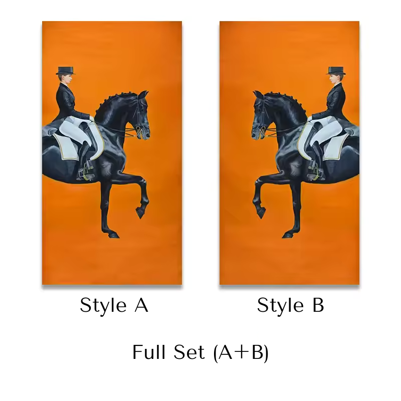 Hermes Jokey Style Wall Print - Modefinity