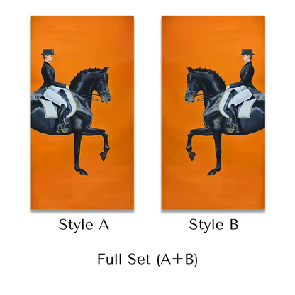 Hermes Jokey Style Wall Print - Modefinity