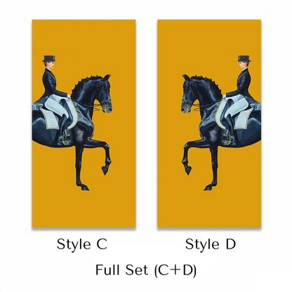 Hermes Jokey Style Wall Print - Modefinity