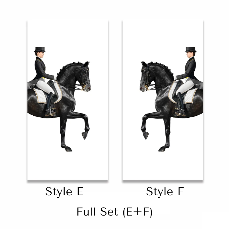 Hermes Jokey Style Wall Print - Modefinity