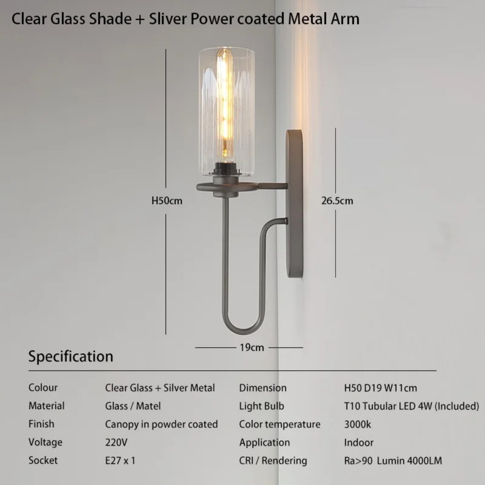 Lumine Cylindro Wall Sconce - Modefinity