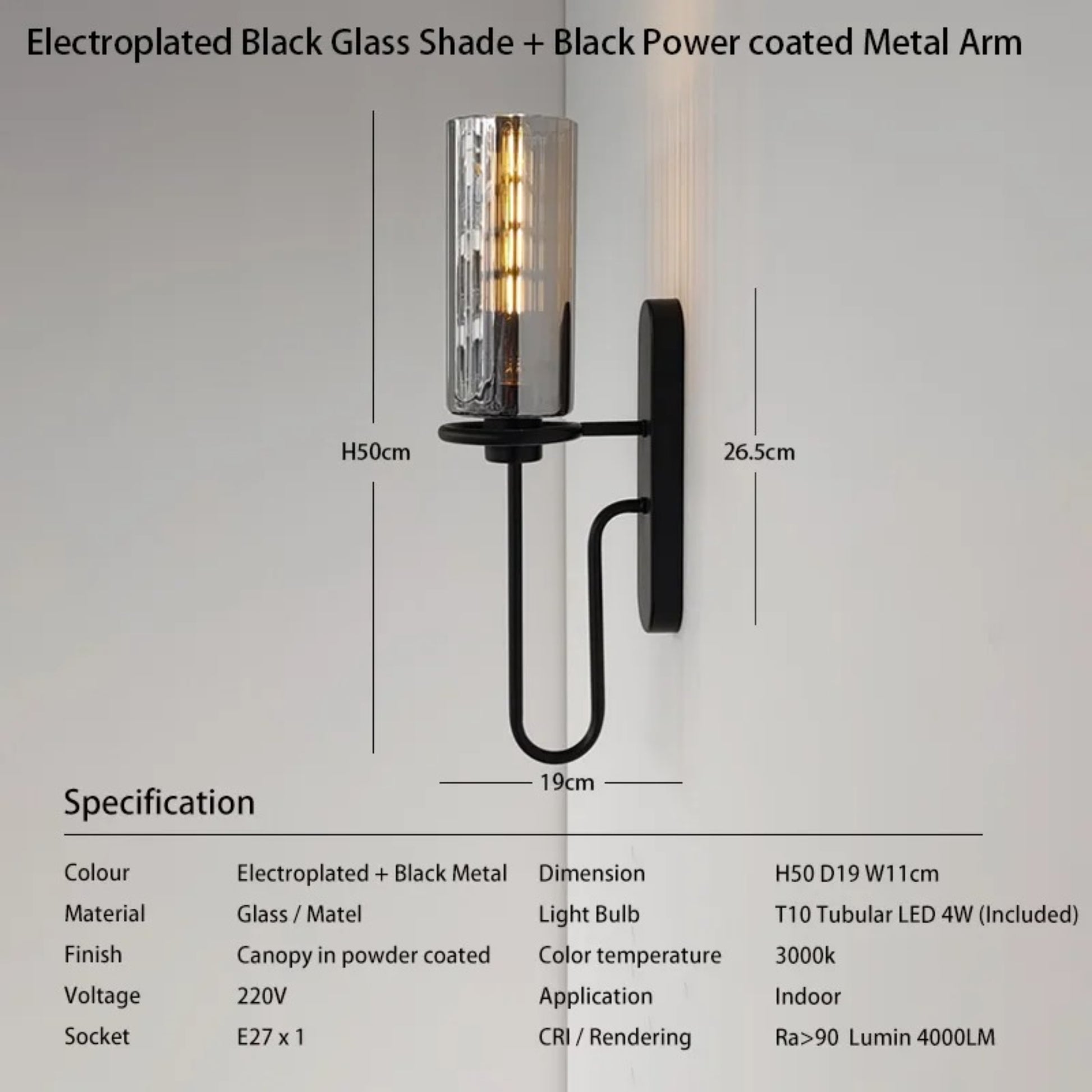 Lumine Cylindro Wall Sconce - Modefinity
