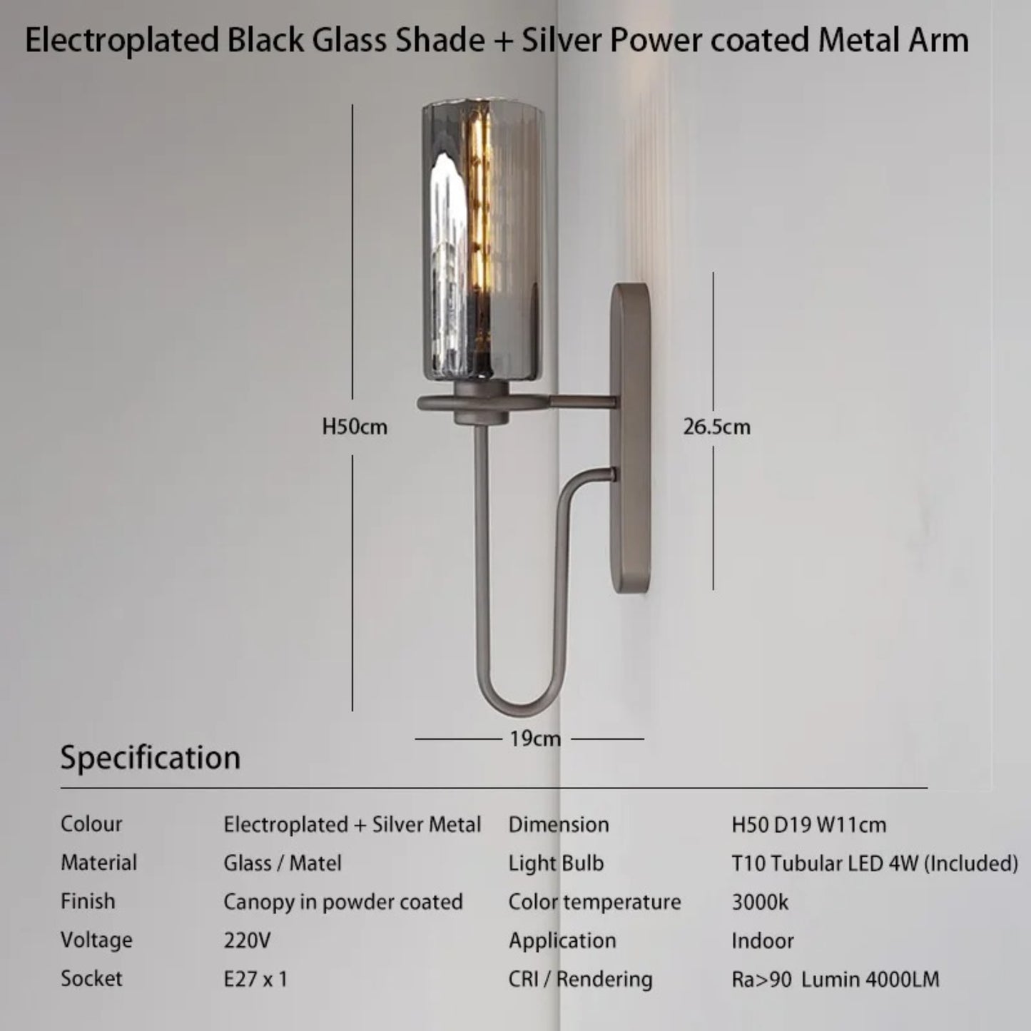 Lumine Cylindro Wall Sconce - Modefinity