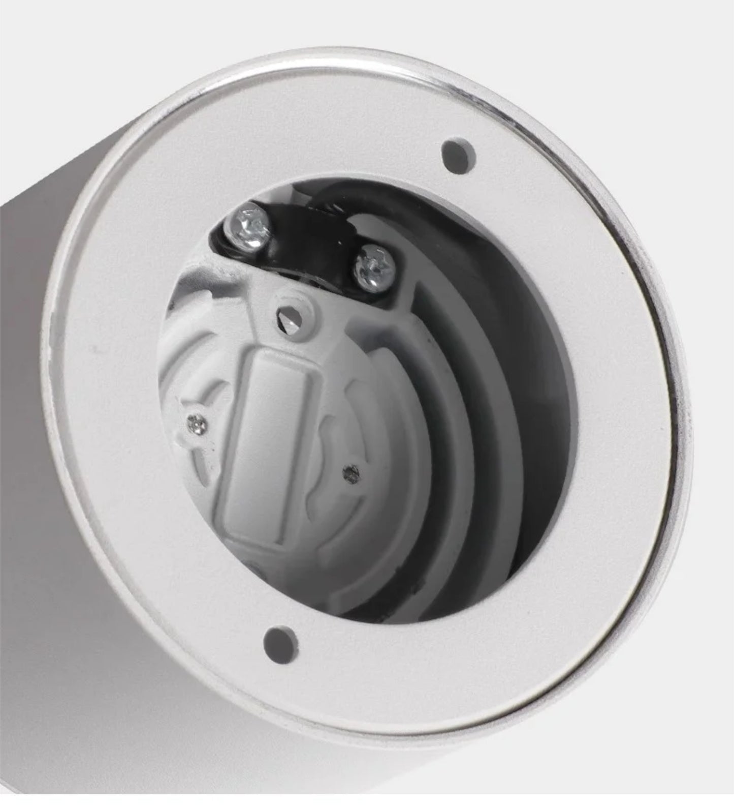 Modern Cylinder Surface-Mounted LED Ceiling Light - Modefinity