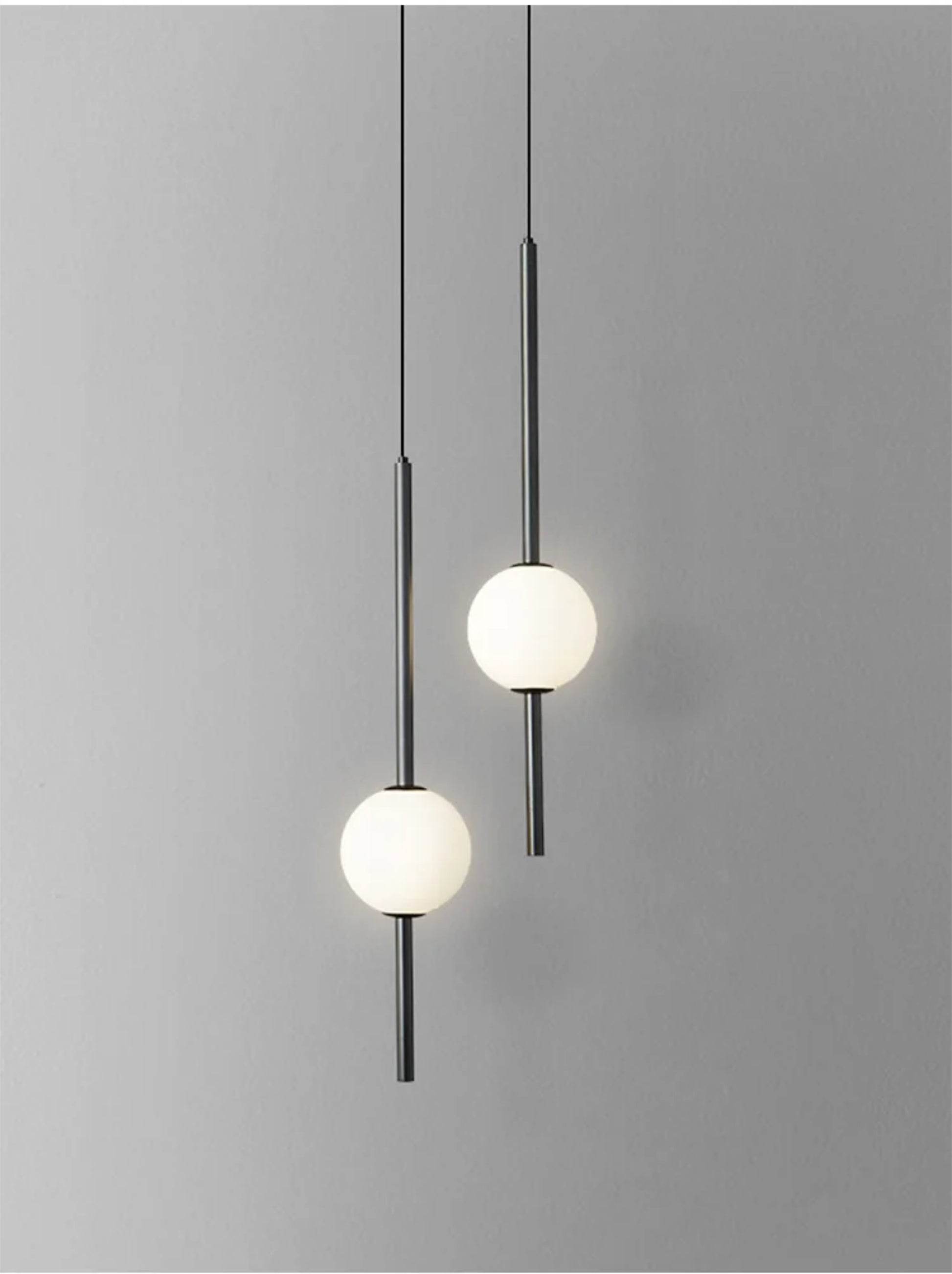 Modern Minimalist Dual Pendant Light - Modefinity