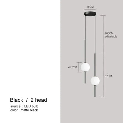 Modern Minimalist Dual Pendant Light - Modefinity