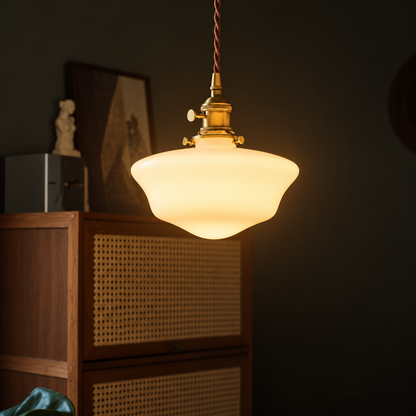 Retro Glass Pendant Light - 246GPL