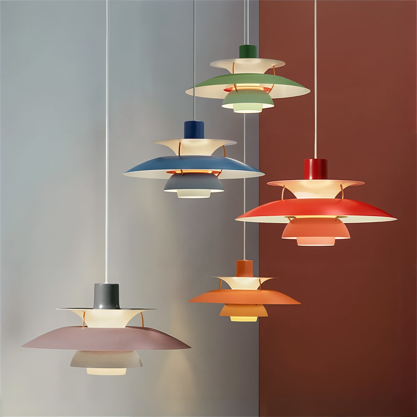 Nordic Dish-shaped Pendant Light - Modefinity