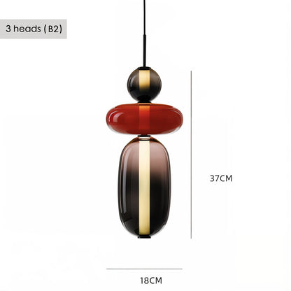 Artistic Glass Pendant Light Set - Modefinity