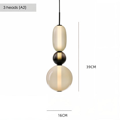 Artistic Glass Pendant Light Set - Modefinity