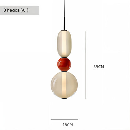 Artistic Glass Pendant Light Set - Modefinity