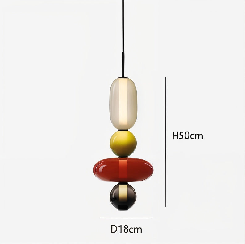 Artistic Glass Pendant Light Set - Modefinity