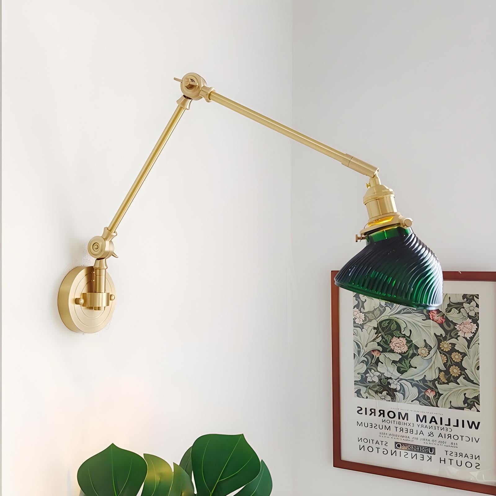 retro-brass-swing-arm-wall-light-vintage-farmhouse-adjustable-sconce