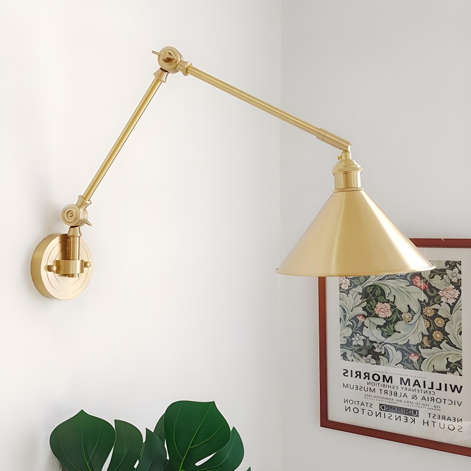 retro-brass-swing-arm-wall-light-vintage-farmhouse-adjustable-sconce