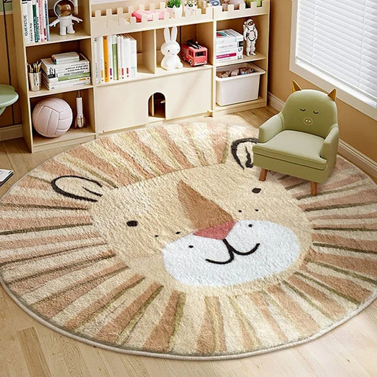 Round Nursery Rugs – Soft & Stylish Playmats for Kids