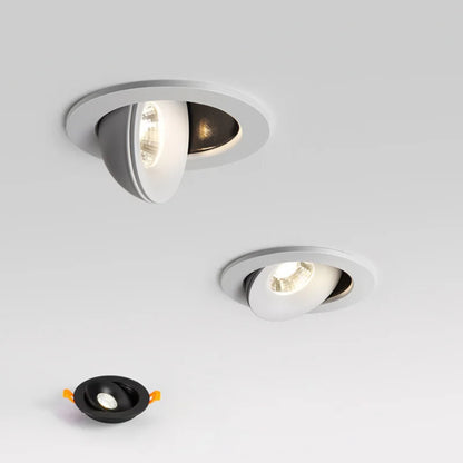 Sleek Adjustable LED Recessed Downlight – Minimalist Ceiling Spotlight for Modern Interiors - Modefinity