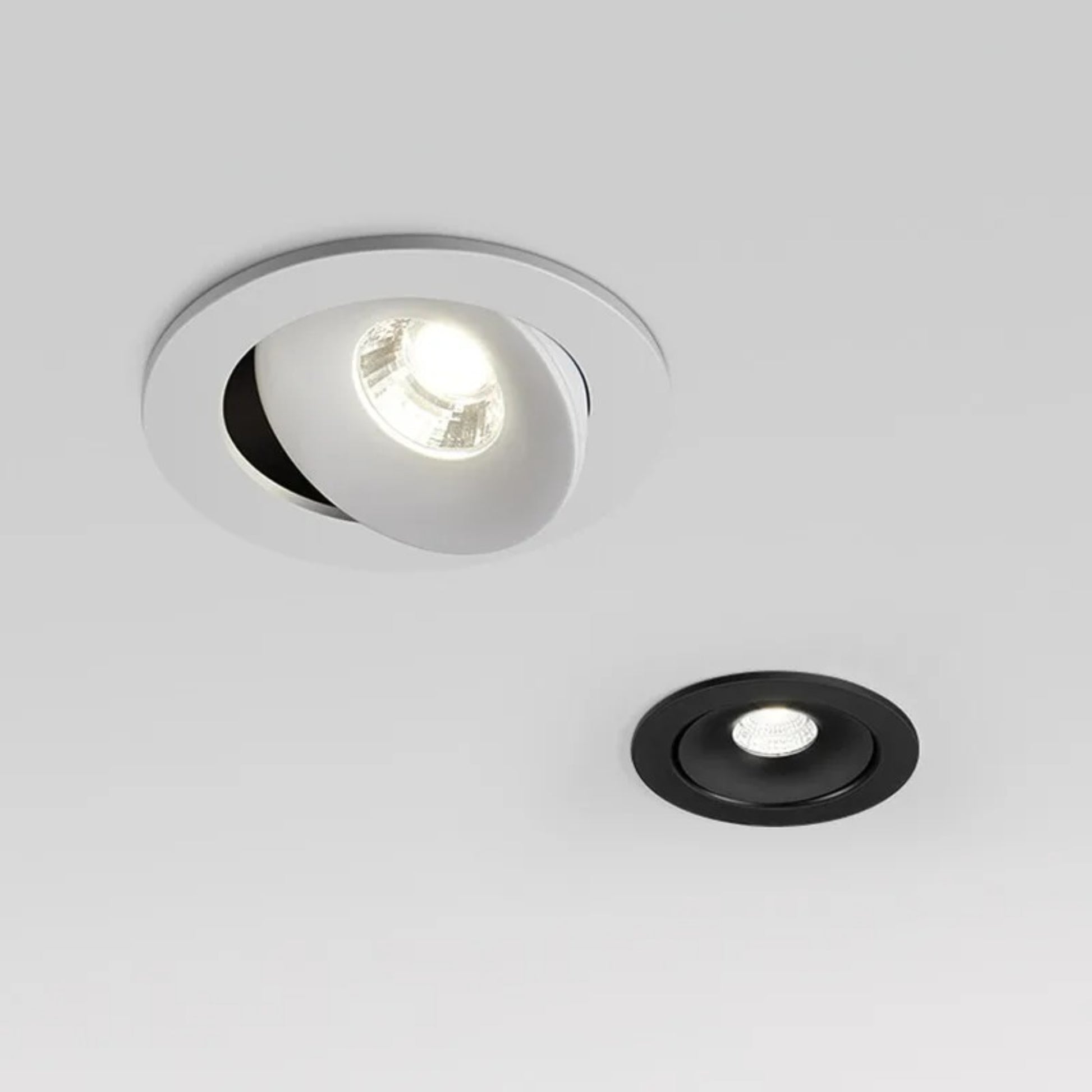 Sleek Adjustable LED Recessed Downlight – Minimalist Ceiling Spotlight for Modern Interiors - Modefinity